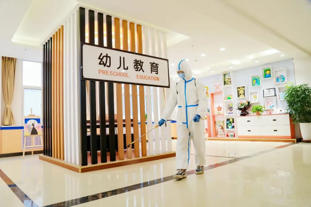 疫情防控，我们在行动，防疫教学两不误！